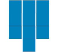 Hkfgdjdl Confezione da 10 sciarpe quadrate in morbido poliestere, per donne e uomini, multiuso, accessori alla moda