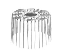 Hkfgdjdl Copertura di scarico in acciaio anti Gnawer Design curvo a rete facile da tubo di protezione forte per la difesa del tubo della cucina del bagno