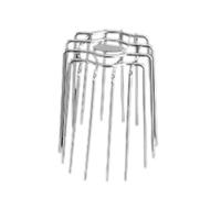 Hkfgdjdl Copertura di scarico in acciaio anti Gnawer Design curvo a rete facile da tubo di protezione forte per la difesa del tubo della cucina del bagno