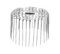 Hkfgdjdl Copertura di scarico in acciaio anti Gnawer Design curvo a rete facile da tubo di protezione forte per la difesa del tubo della cucina del bagno