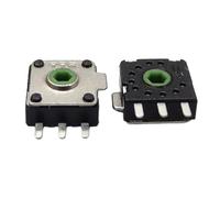 Hkfgdjdl Encoder Decoder, 2 codificatori a rotella per mouse, con anima verde, per mouse ROGGladiusIII MambaElite