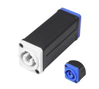 Hkfgdjdl Femmina di universale ai connettori femminili di estensione di potere blu a bianco per i dispositivi digitali dei regolatori della luce del fascio per lungo