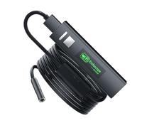Hkfgdjdl Macchina fotografica industriale di ispezione dell'endoscopio, macchina fotografica della fogna del periscopio IP67 impermeabile della macchina fotografica del serpente con 8 luci LED