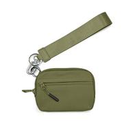 Hkfgdjdl Portafoglio semplice in nylon resistente all'usura Portamonete leggero Design compatto Scomparti multipli Cerniere sicure Porta carte