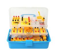 Hkfgdjdl Scatola educativa di esperimento di elettromagnetismo con componenti elettronici Mani sull'aiuto didattico di fisica per i laboratori di scienza