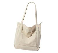 Hkfgdjdl Stile coreano velluto a coste borsa per le donne borsa retrò grande capacità borse ascellari borsa a tracolla alla moda per tutti i giorni noi