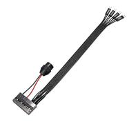 Hkfgdjdl Universals 20Pin Front Panel Connettori Cavo Per Schede Madri Con Design Foolproof E Cablaggio Integrato