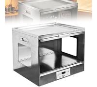 HKFGSHOP 300W Stainless Model Paint Drying Box, Airbrush Spray Booth, with Odour Ventilation Function, 20°C~50°C Temperature And 0.5~24H Time Adjustable, for 3D Print Parts Drying, Painting Model