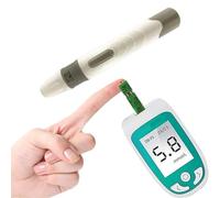 HKFGSHOP Glucose Uric Acid Total Cholesterol Tester, 3-in-1 Home Blood Test Kit, Multifunction Analyzer, with 50 Blood Sugar +25 Uric Acid +10 Cholesterol Test Strip, Easy To Operate