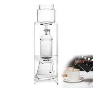 HKFGSHOP Torre per caffè Freddo in Acrilico, Macchina per caffè Freddo a Goccia, con Tecnologia a Goccia Lenta, Filtro in Acciaio Inossidabile E Base in Acrilico, velocità di Gocciolamento Regolabile