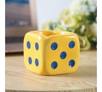 HKGYTRBN Decorazione per Ufficio, Dadi Europei Personalizzati e creativi, Dadi in Ceramica, Decorazione per la casa alla Moda, Ornamento, Regalo per scrivania