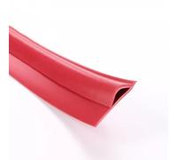 HKHKH Striscia di Transizione autoadesiva for Pavimenti - Bordatura in PVC Lunga 1-10 m for la Copertura Impermeabile dei tappeti e Una Protezione sicura(Red,L7m)