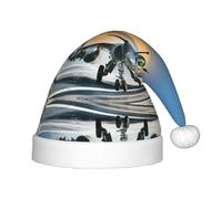 HKHLHLH Airplane1 Cappello di Babbo Natale cantante, cappello di Natale per spettacoli teatrali ed eventi scolastici, cappello di compleanno cappello di Natale