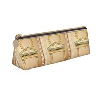 HKHLHLH Antico edificio con ramo d'ulivo romano e greco ragazzi ragazze astuccio per bambini, multi-funzione matite astuccio portapenne per scuola lavoro viaggi, bianco, Taglia unica, Organizer per