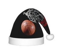 HKHLHLH Cappello di Babbo Natale canto da basket, cappello di Natale per spettacoli teatrali ed eventi scolastici, cappello di compleanno cappello di Natale