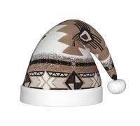 HKHLHLH Cappello di Babbo Natale che canta i nativi americani, cappello di Natale per spettacoli teatrali ed eventi scolastici, cappello di compleanno cappello di Natale