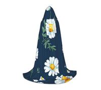 HKHLHLH Daisy Witch Vampire Wizard Costume con cappuccio Mantello per adolescenti Masquerade Ball Halloween Party Cosplay