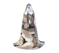 HKHLHLH Koala Bear Witch Vampire Wizard Costume Capo con cappuccio per adolescenti ballo in maschera Halloween Party Cosplay