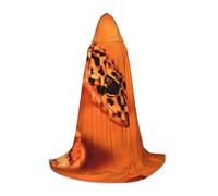 HKHLHLH Leopard Little Gecko Witch Vampire Wizard Costume Capo con cappuccio per adolescenti Masquerade Ball Halloween Party Cosplay