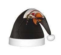 HKHLHLH Violino Spartito Canto Cappello di Babbo Natale, Cappello di Natale Per Spettacoli teatrali ed eventi scolastici, Cappello di compleanno Cappello di Natale