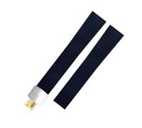 HKIDKK Adatto per cinturino Patek per Philippe Aquanaut 5067A-001 cinturino da 19 mm in gomma morbida fluorurubber FKM accessori per cinturino per orologio, 19MM, Agata