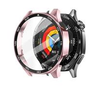 HKIDKK Cassa del PC Per HUAWEI Orologio GT4 5 Copertura Completa 46 MILLIMETRI Copertura Del Respingente Borsette Protezione Dello Schermo Per Huawei Orologio GT5 Pro Custodie per orologi(Rose Gold,GT