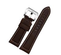 HKIDKK Cinturino da polso in vera pelle per Panerai PAM111 441, 20 mm, 22 mm, 24 mm, 26 mm, cinturino da polso, 22mm, agata
