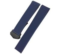 HKIDKK Cinturino in gomma naturale 20 mm 22 mm adatto per TAG Watch Heuer Aquaracer 300 500 cinturino sportivo in silicone, 22mm, Agata