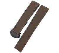 HKIDKK Cinturino in gomma naturale 20 mm 22 mm adatto per TAG Watch Heuer Aquaracer 300 500 cinturino sportivo in silicone, 20mm, Agata