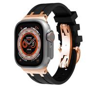 HKIDKK Cinturino In Gomma Per Apple Watch Ultra 49mm Cinturini Serie 8 7 45mm Morbido Cinturino Sportivo Per iWatch 6 5 4 SE 44mm 42mm Cinturino In Silicone, 42/44/45mm, Agata