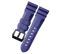 HKIDKK Cinturino in silicone per orologio Panerai, 24 mm, 26 mm, cinturino in gomma, impermeabile, per sport, 26mm, Agata