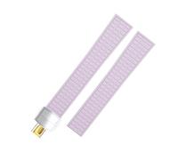 HKIDKK Per Philippe Aquanaut 5067A-001 Cinturino Cinturino 19 mm Morbido Fluororubber FKM Gomma Accessori per Cinturino Patek, 19MM, Agata