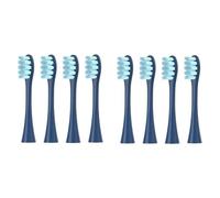 HKIEYDk 4/8/12/16 Pezzi di testine di Ricambio for spazzolino da Denti compatibili con Oclean X/X PRO/ Z1/ F1/ One/Air 2/ SE spazzolino Elettrico Sonico setole (8 Pezzi Blu)(8 PCS Blue)