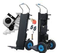 hKjPlvf Carrello Manuale Elettrico, carrelli elevatori per Scale elettrici da 1500 W, capacità di carico di 400 kg, Carrello elevatore per Scale per impieghi gravosi, per mobili Pesanti