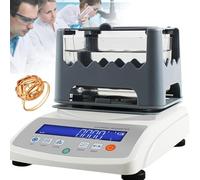 hKjPlvf Gold Density Meter Purity Tester, Digital Density Meter (Maximum Weighing: 300g/600g/1200g) for Accurate Measurement of Gold, Silver, Platinum, And Plastics - 0.01g Precision Detection,300A