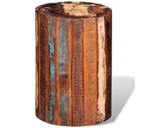HKLGBVCR Sgabello Cilindro Legno Massiccio Recupero Vintage
