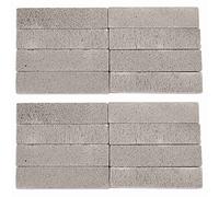 Hklshyd 16 Pezzi Pomice Pietre per Pulizia Pomice Paglietta Grigio Pomice Stick Cleaner per la Rimozione Toilet Bowl Bagno Domestica Cucina Piscina
