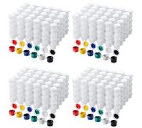 Hklshyd 200 Strisce Strisce di Vuote Barattoli di Contenitori di Trasparenti Contenitori 3Ml / 0,1 Oz