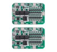 Hklshyd 2X 6S 15A 24V PCB Scheda di Protezione del Caricabatterie per 6 18650 Li-Ion Batteria Al Litio Kit Kit DIY