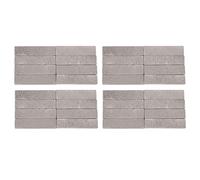 Hklshyd 32 Pezzi Pomice Pietre per Pulizia Pomice Paglietta Grigio Pomice Stick Cleaner