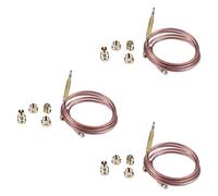 Hklshyd 3pz 900mm Kit di Termocoppia Universale per Stufe A Gas M6X0.75 con Separati (15) Termocoppia di Ricambio