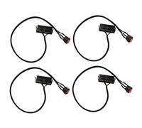 Hklshyd 4X 24 Pin Femmina ATX PSU Alimentatore per PC Tester Start Up Jumper Cable 50 cm