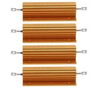Hklshyd 4X Alluminio Placcati Resistore di Potere 100W, 8 Ohm 8R