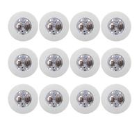 Hklshyd Sottobicchiere un LED, Sottobicchieri Luminosi da 12 Pezzi, Luci per Bottiglie un LED, Dischi di Sottobicchieri un LED si Accendono per la Tazza con Illuminazione Flash