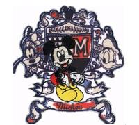 HKM 10230485 Toppe, Tessuto, Blu/Rosso/Giallo, 93 mm