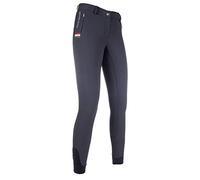 HKM 10417 LG - Pantaloni da equitazione Basic Italy, da donna, con rinforzo in silicone, 17-48