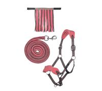 HKM 10733 - Cavezza con Frange di Mosche, 180 cm, moschettone Pony VB WB