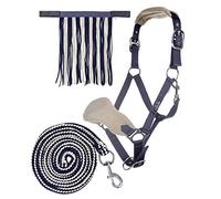 HKM 10733 - Set Cavezza con Frange da Caviglia, 180 cm, moschettone, Pony VB WB