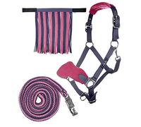 HKM 10734 - Set di Cavezza con Frange a Mosca da 180 cm, Pony VB WB