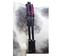 HKM 12701 - Tracolla in Tela con Doppia Maniglia, Colore: Blu Navy/Passion Pink Pony